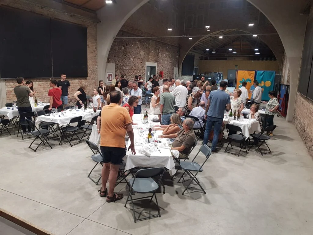Sopar de germanor del CTT Olesa amb socis i famílies