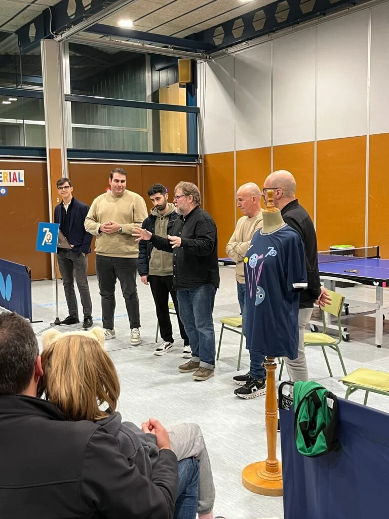 Acte de presentació de la samarreta del 70è aniversari del CTT Olesa